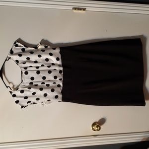 Pinup rockabilly polka dot dress